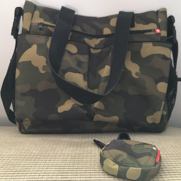camo skip hop diaper bag
